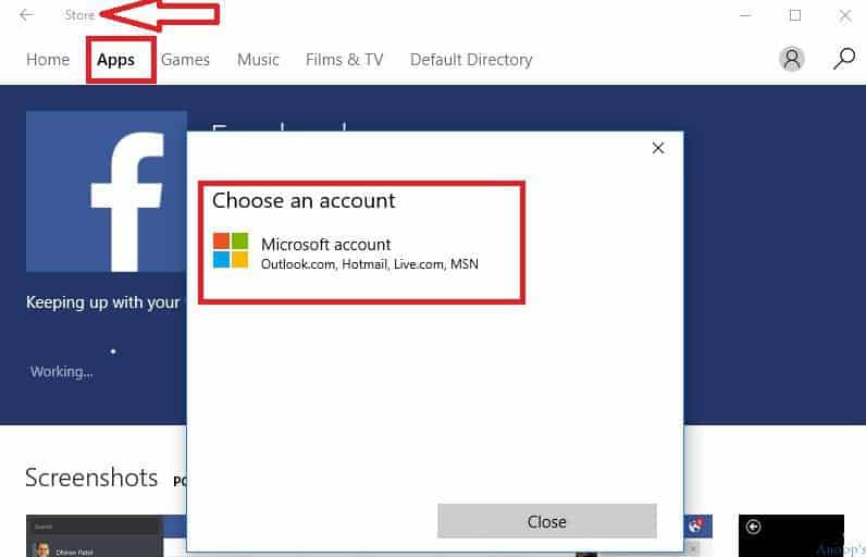download windows apps without microsoft account